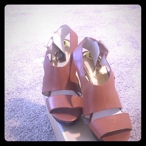 Michael kors high heels shoes size 9
